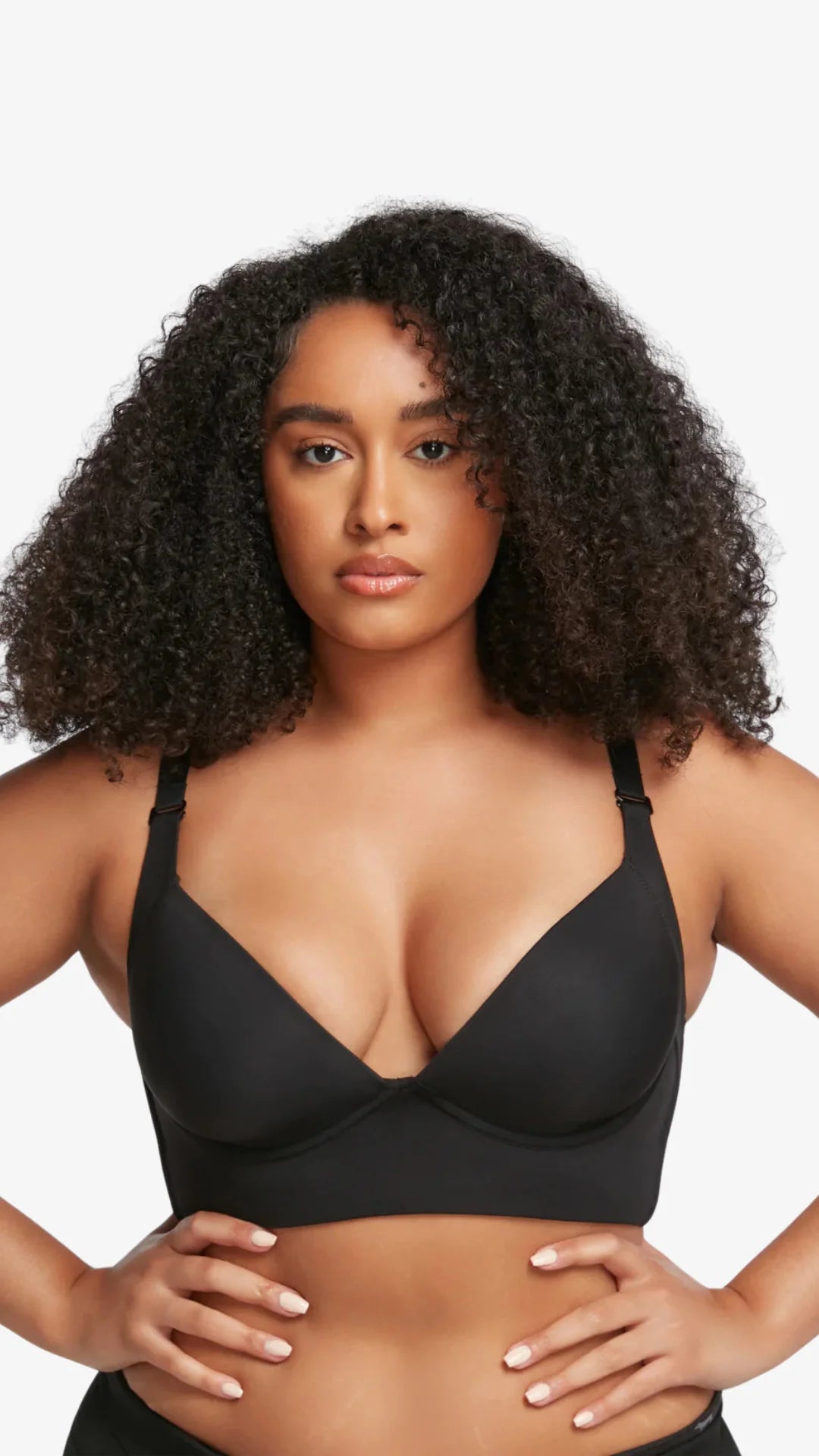 Anti-bulge bra